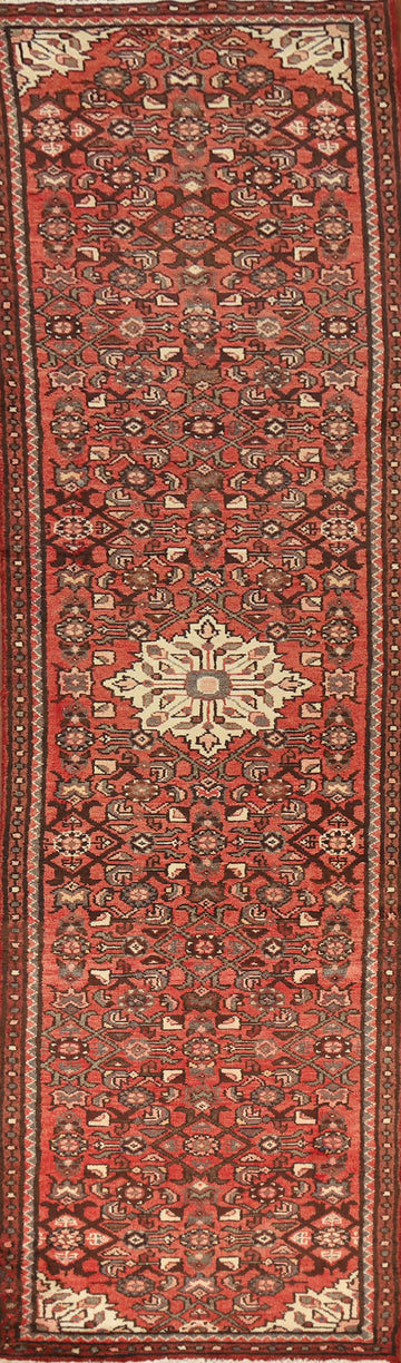 Hamedan Persian Runner Rug 2x11