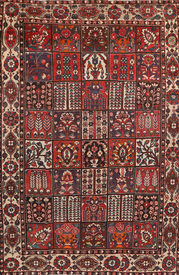 Garden Design Bakhtiari Persian Area Rug 8x11