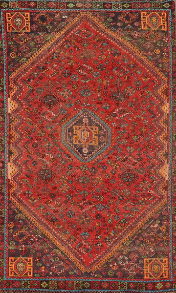 Qashqai Persian Area Rug 5x8