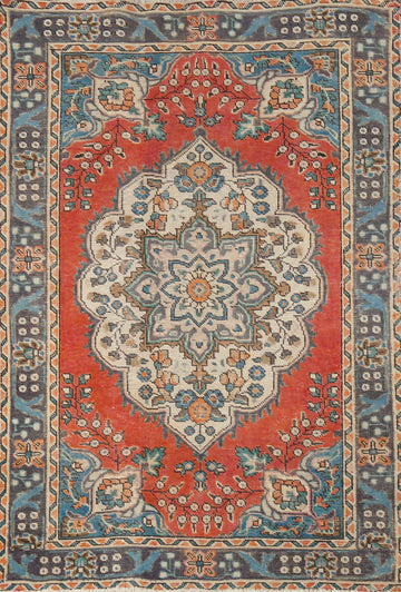 Handmade Wool Tabriz Persian Rug 4x6