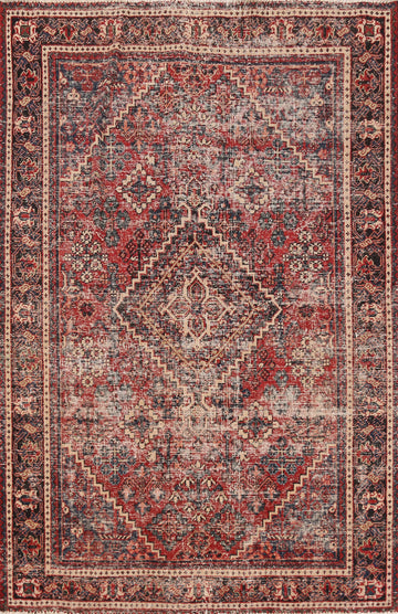 Antique Wool Joshaghan Persian Rug 4x7