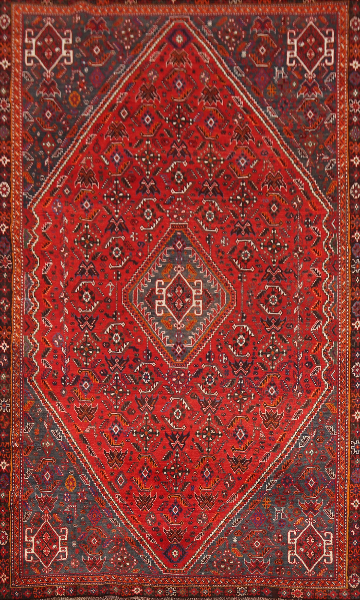 Geometric Shiraz Persian Area Rug 5x9