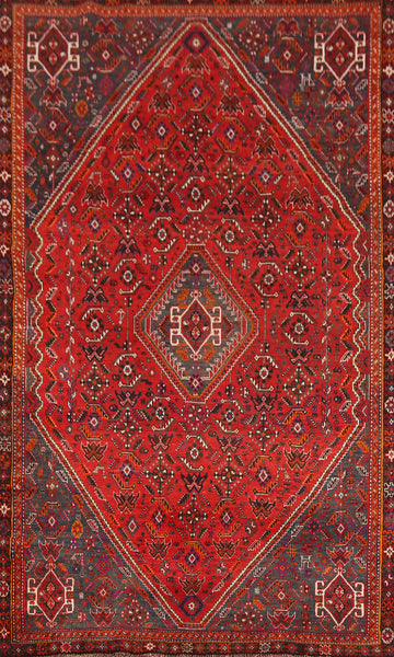 Geometric Shiraz Persian Area Rug 5x9