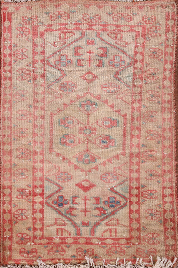 Handmade Vintage Wool Malayer Persian Rug 2x3