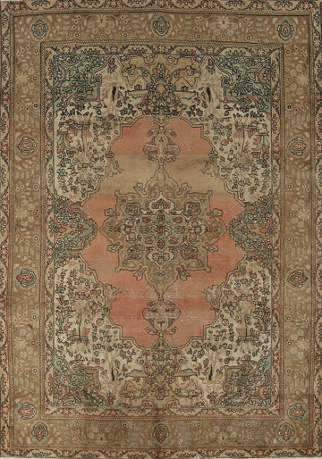 Traditional Wool Tabriz Persian Area Rug 7x10