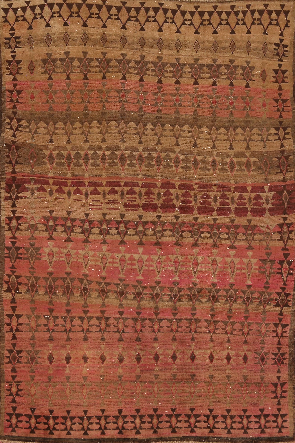 Handmade Wool Bidjar Persian Rug 5x7