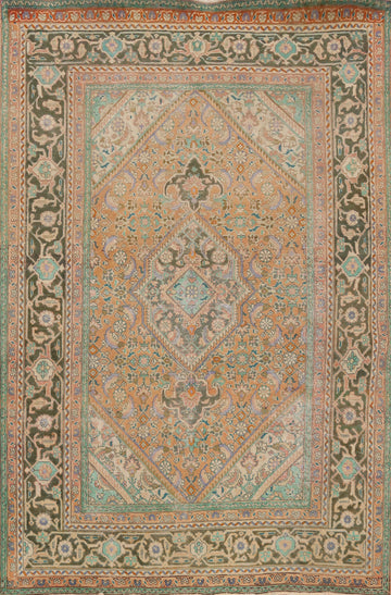 Traditional Wool Tabriz Persian Area Rug 7x10