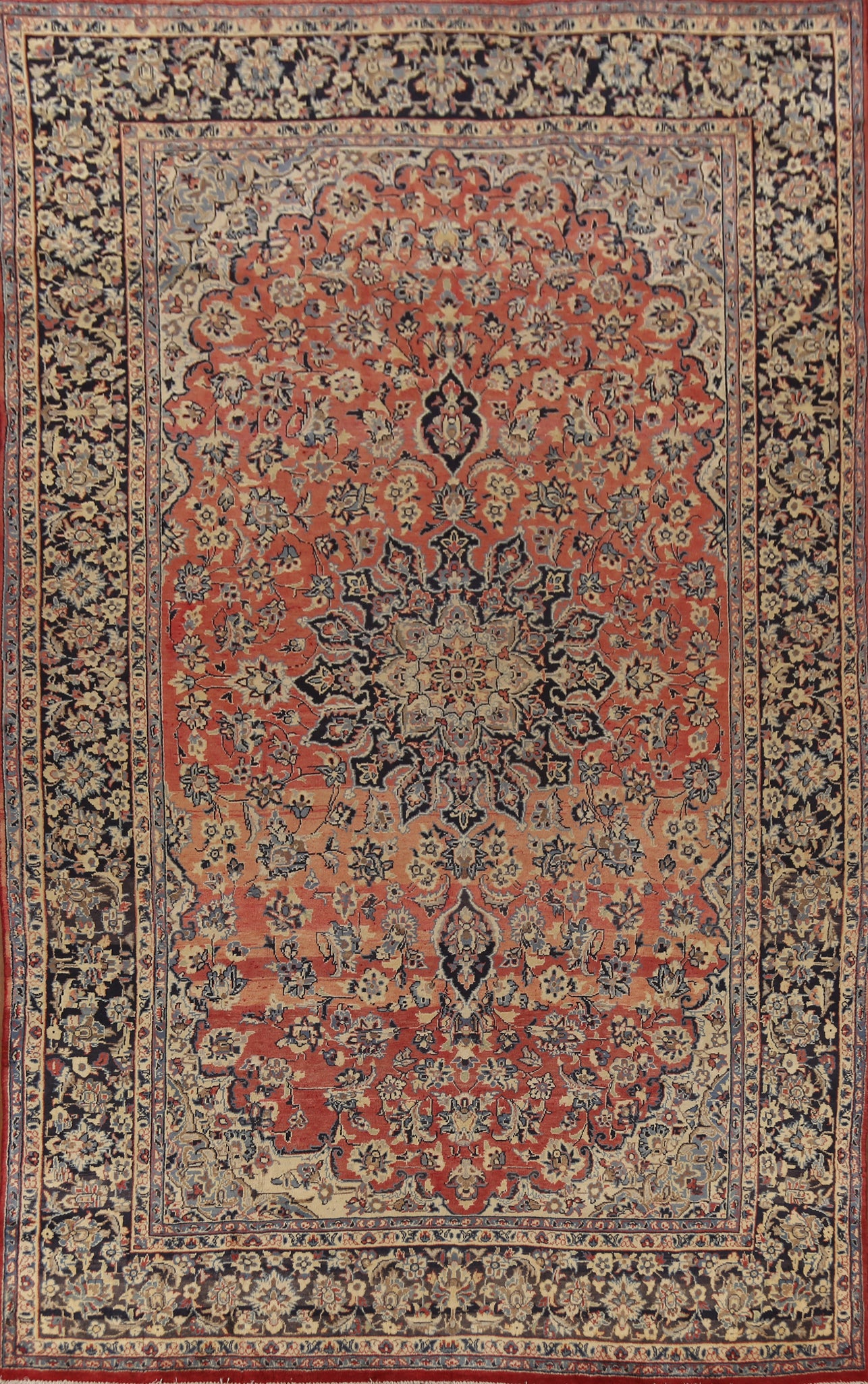 Traditional Najafabad Persian Area Rug 8x13