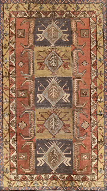 Geometric Bakhtiari Persian Area Rug 5x9