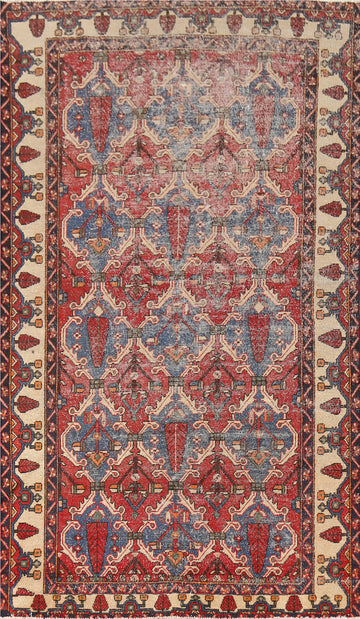 Handmade Wool Bakhtiari Persian Area Rug 5x10