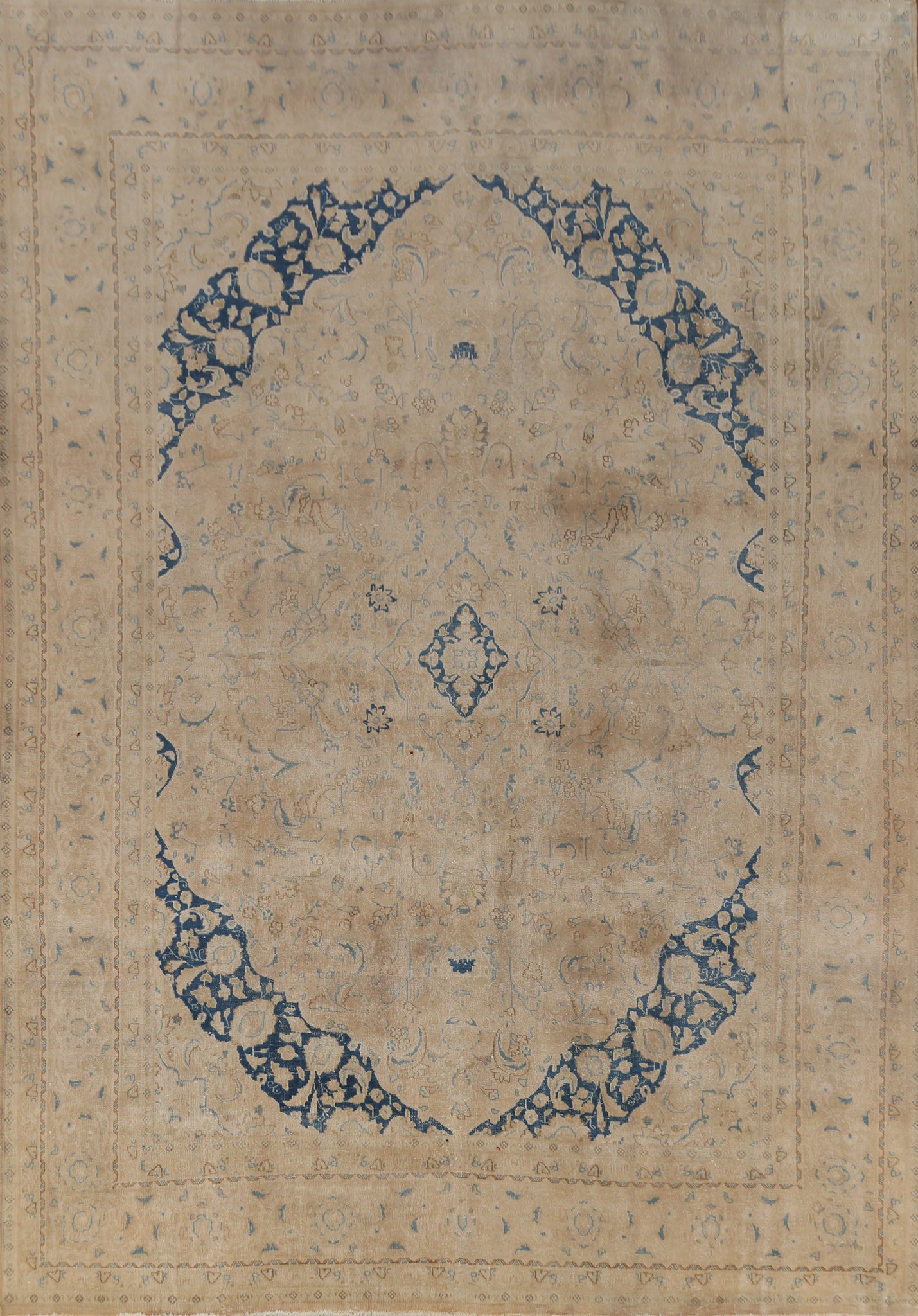 Traditional Kashmar Persian Area Rug 10x13