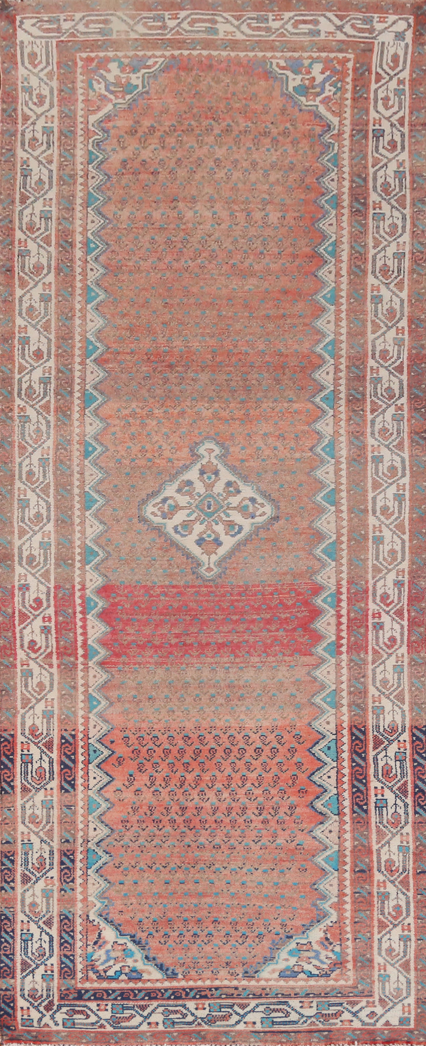 Handmade Botemir Persian Runner Rug 3x10