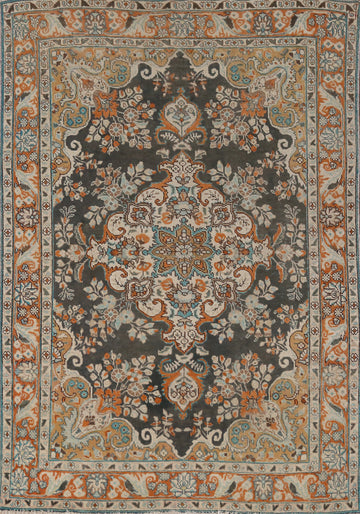 Traditional Wool Tabriz Persian Rug 5x6