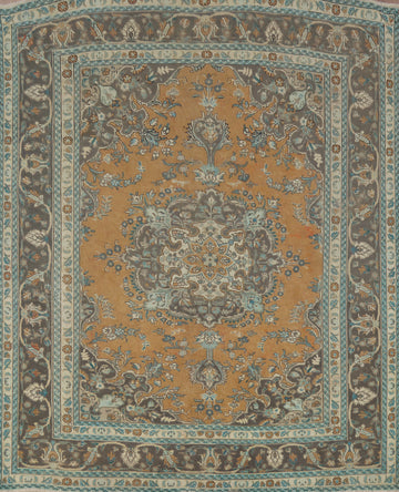 Handmade Wool Tabriz Persian Area Rug 6x8