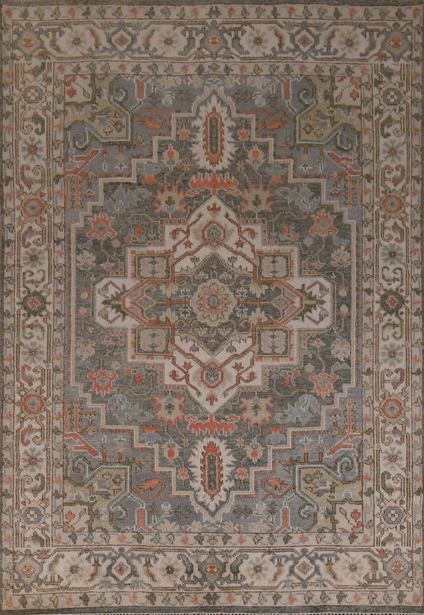 Handmade Oushak Indian Area Rug 8x10