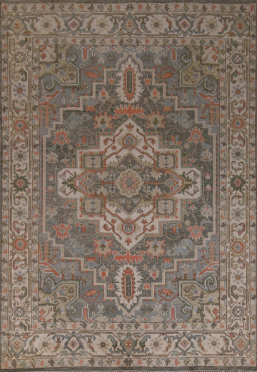 Handmade Oushak Indian Area Rug 8x10