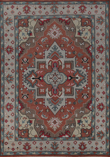 Handmade Oushak Indian Area Rug 9x12