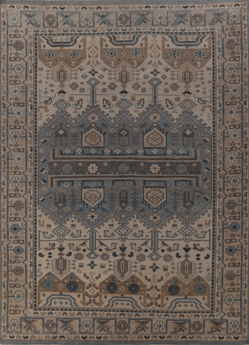Handmade Oushak Indian Area Rug 9x12