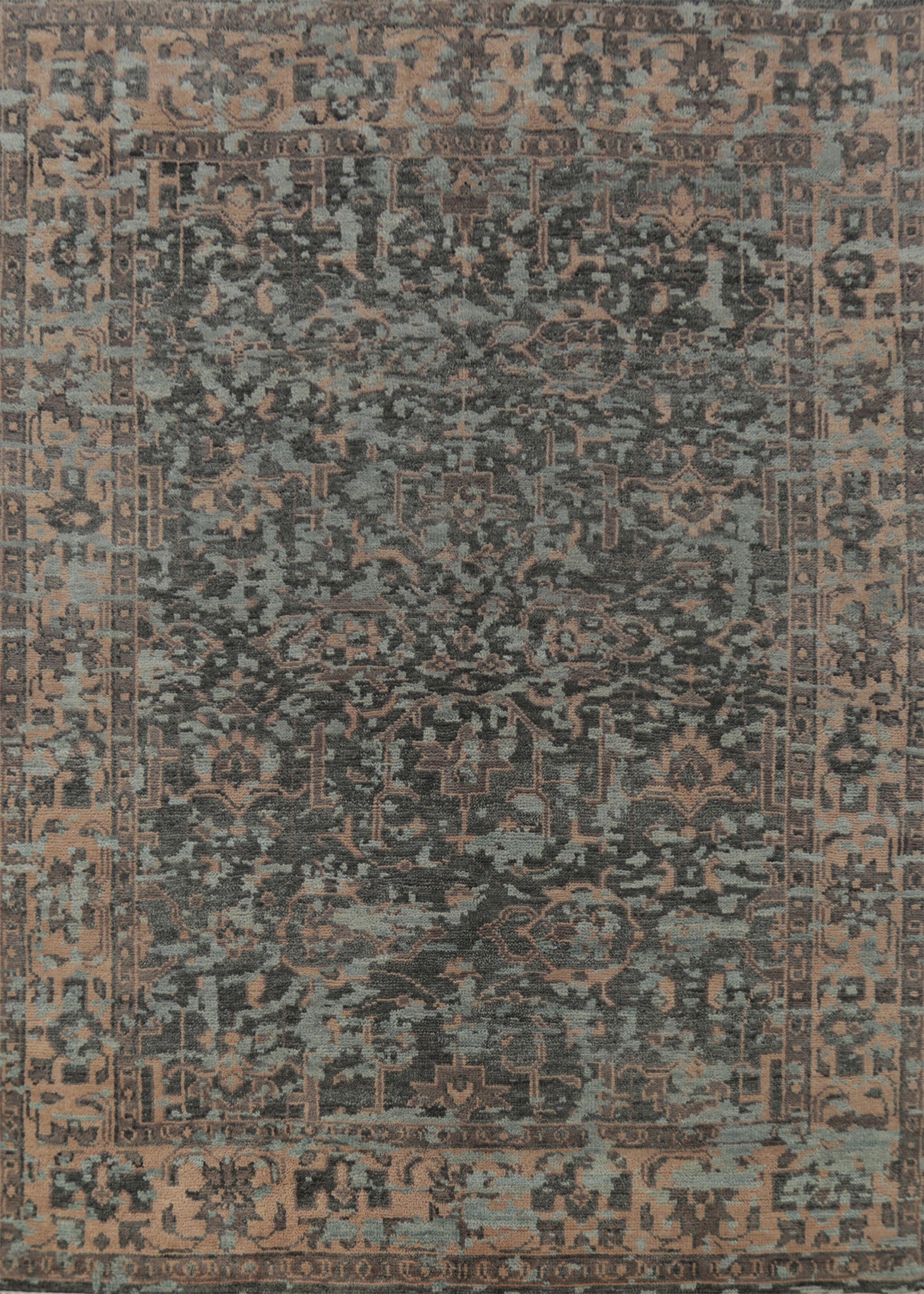 Handmade Oushak Indian Area Rug 8x10
