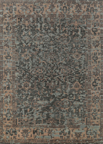 Handmade Oushak Indian Area Rug 8x10