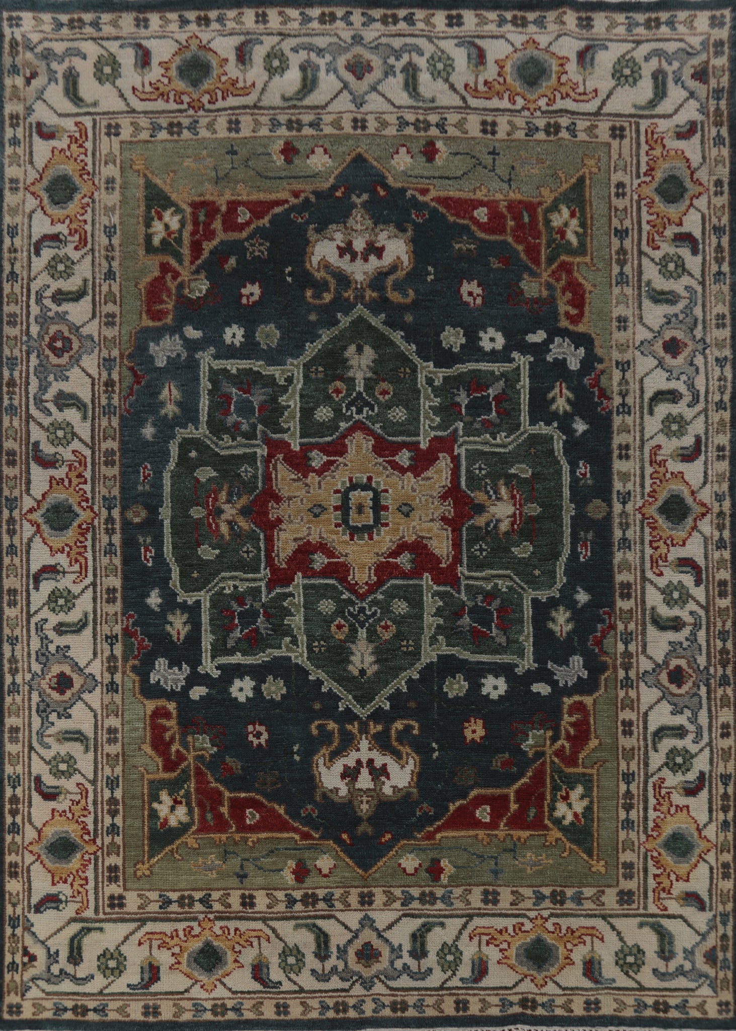 Handmade Oushak Indian Area Rug 8x10