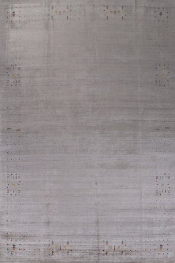 Tribal Silk Gabbeh Oriental Area Rug 9x12