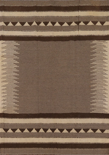 Vegetable Dye Kilim Persian Rug 5x6