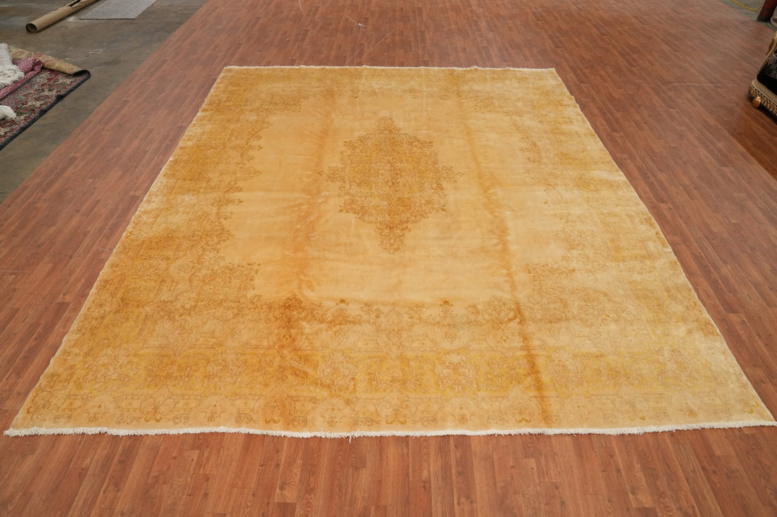 Vegetable Dye Kerman Persian Large Rug 11x13
