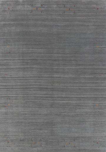 Tribal Gray Gabbeh Oriental Area Rug 9x11