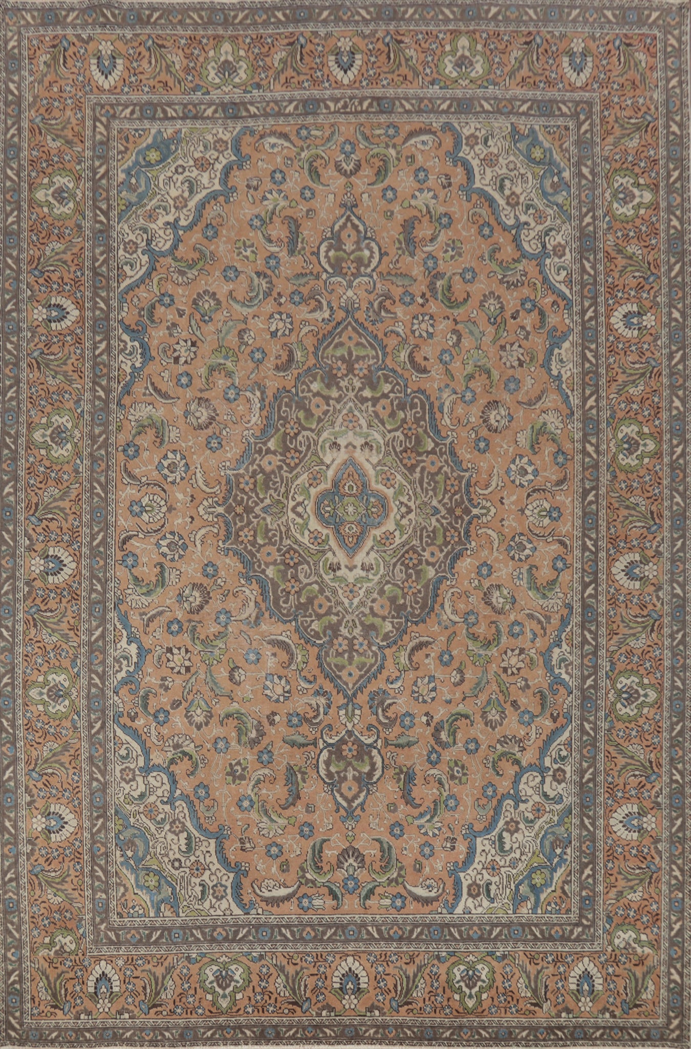 Traditional Wool Tabriz Persian Area Rug 8x11