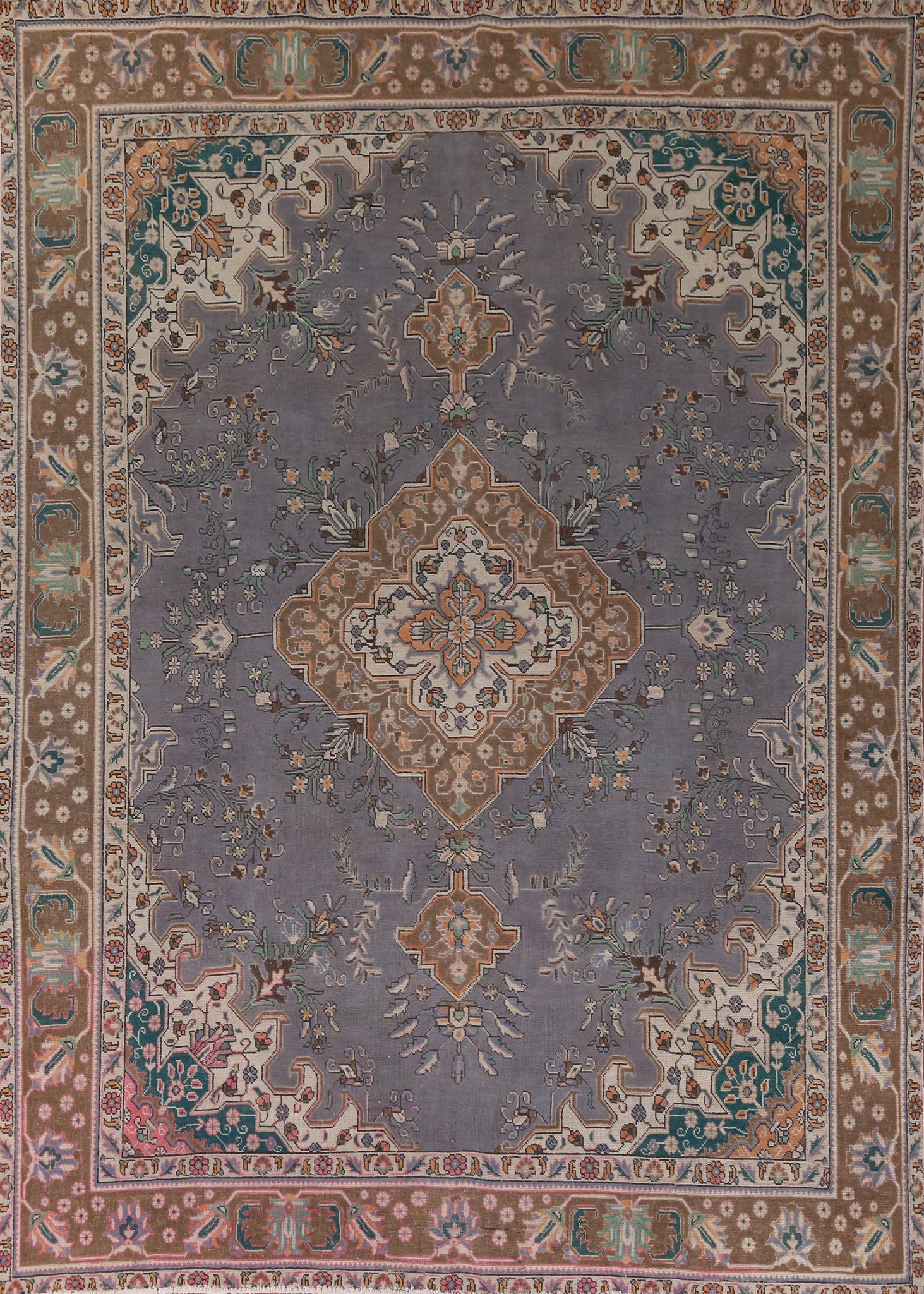 Traditional Wool Tabriz Persian Area Rug 10x12
