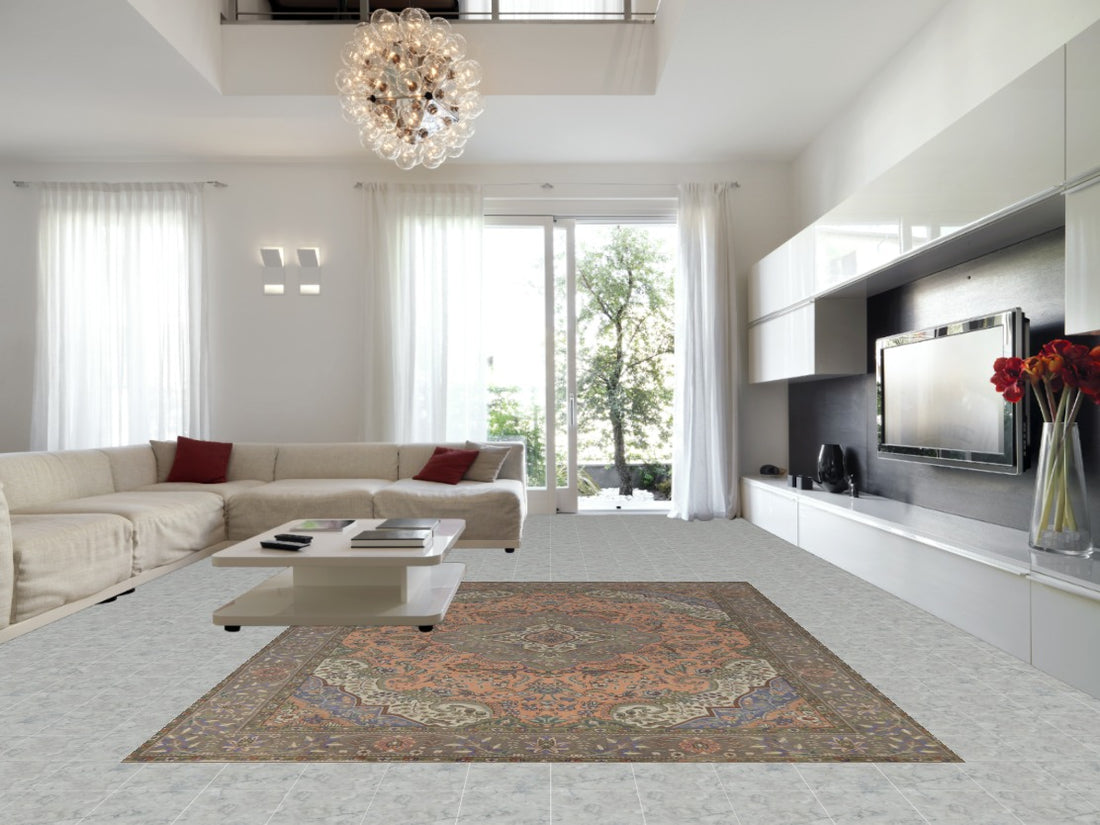 Traditional Wool Tabriz Persian Area Rug 10x13