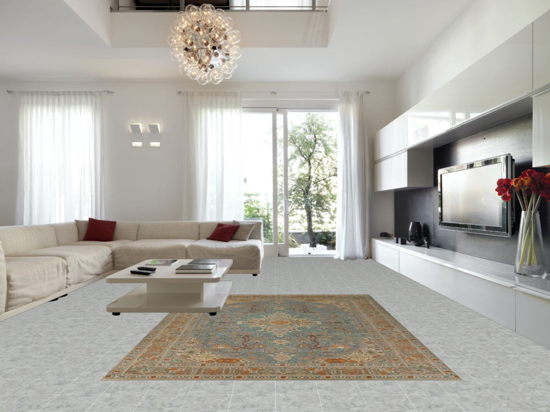 Traditional Wool Tabriz Persian Area Rug 8x11