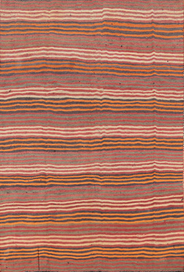 Vegetable Dye Kilim Persian Area Rug 6x8