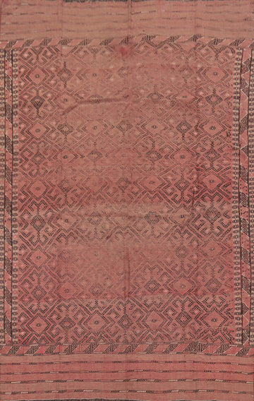 Vegetable Dye Kilim Persian Area Rug 6x10