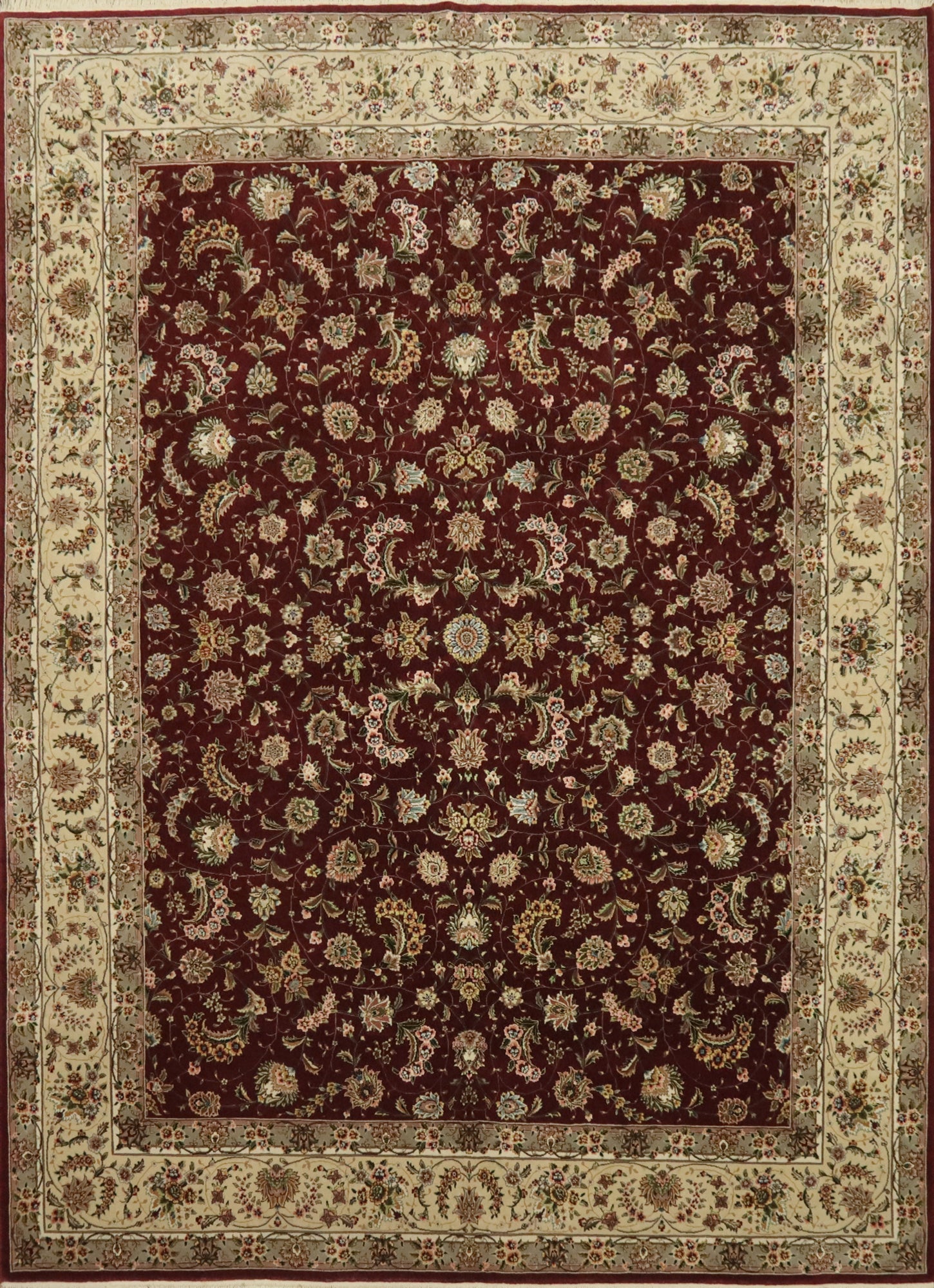 Vegetable Dye Floral Aubusson Chinese Area Rug 8x10