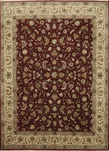 Vegetable Dye Floral Aubusson Chinese Area Rug 8x10