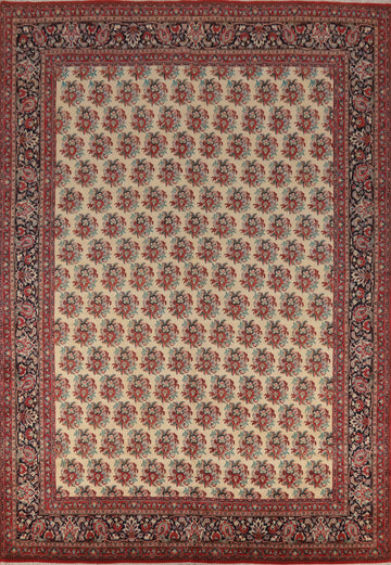 Vegetable Dye Floral Bidjar Persian Area Rug 10x13