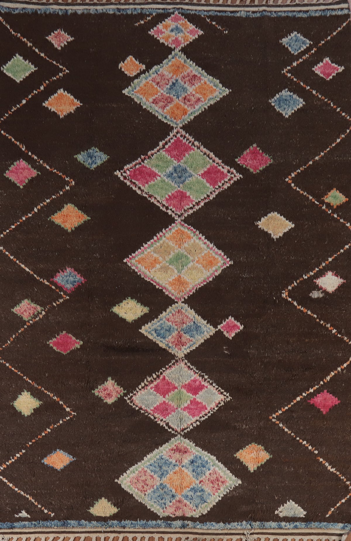 Geometric Moroccan Oriental Area Rug 7x10