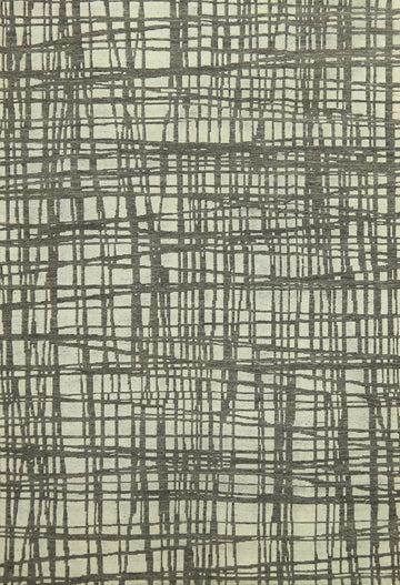 Modern Wool Abstract Indian Area Rug 9x12