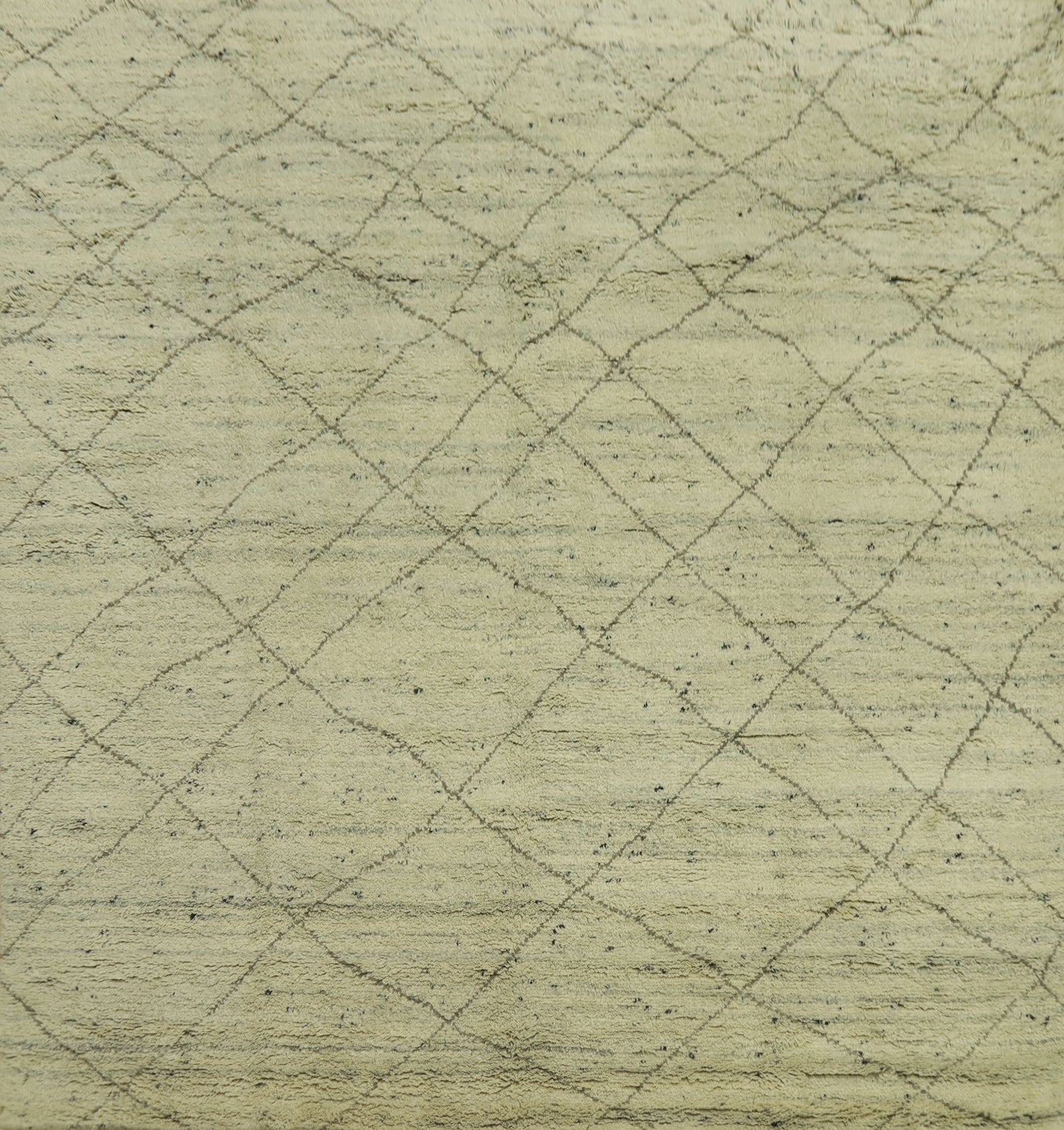 Earth Tone Wool Moroccan Indian Square Rug 8x8