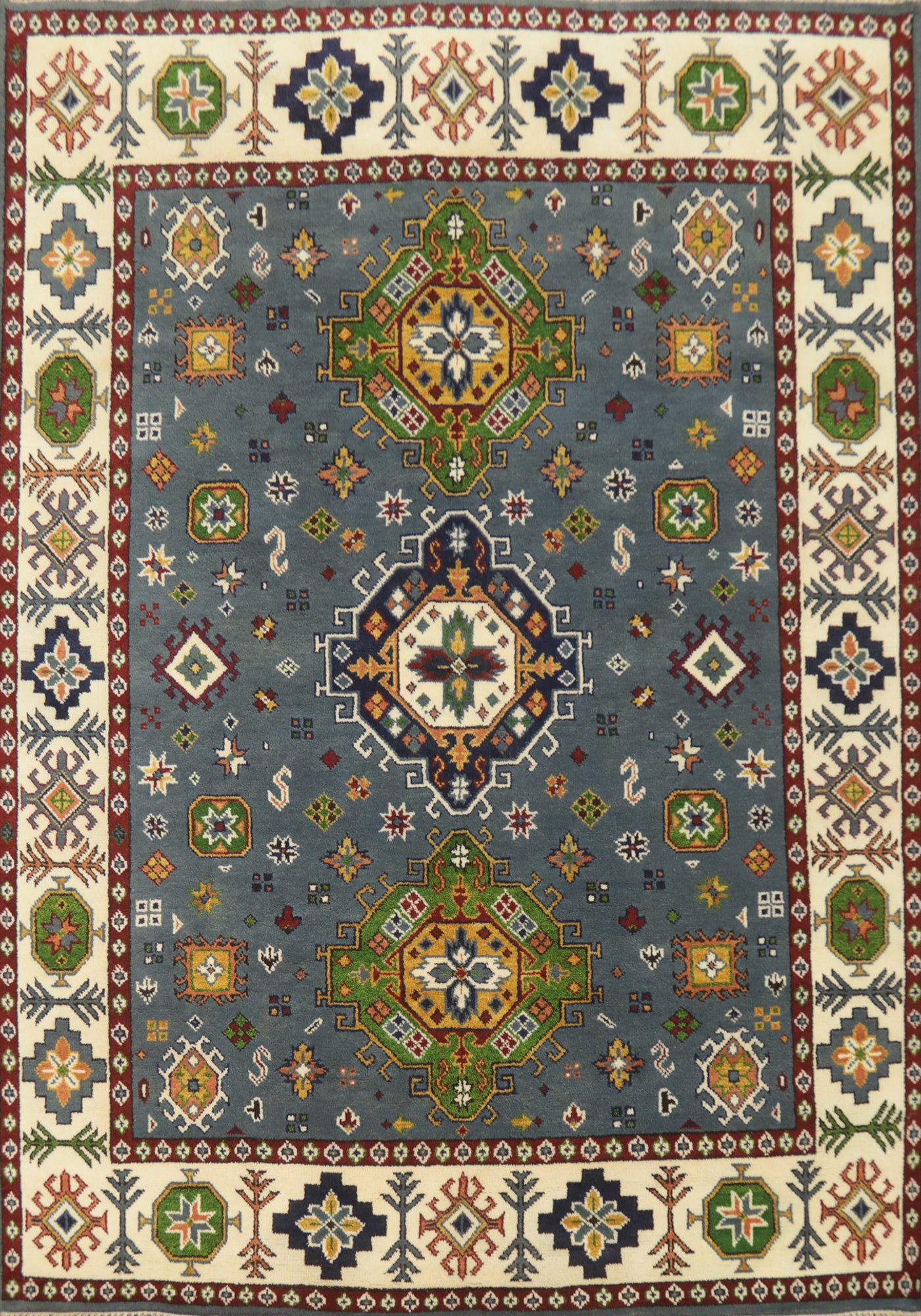 Kazak Indian Area Rug 8x10