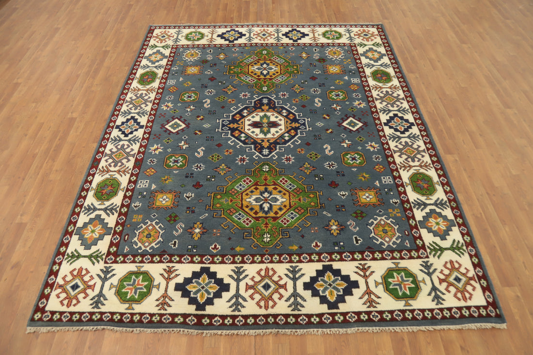 Kazak Indian Area Rug 8x10