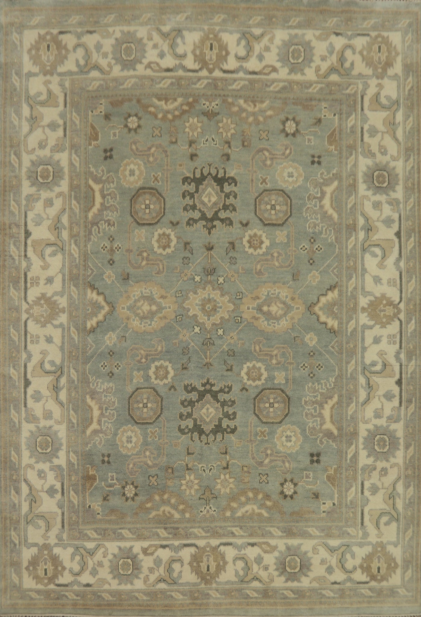 Handmade Oushak Indian Area Rug 8x10