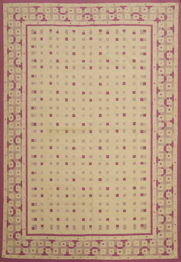 Flat Weave Kilim Durrie Nomad Area Rug 9x12