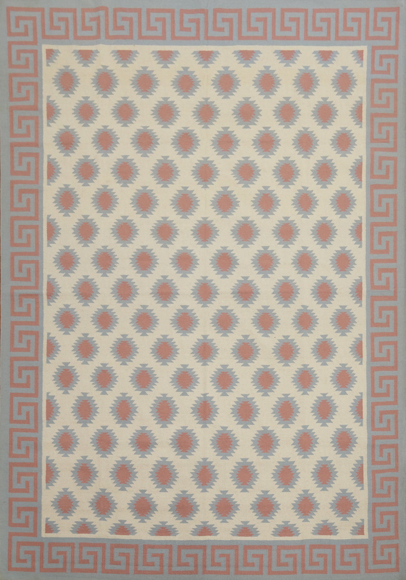 Flat Weave Kilim Durrie Nomad Area Rug 9x12
