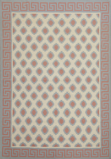 Flat Weave Kilim Durrie Nomad Area Rug 9x12