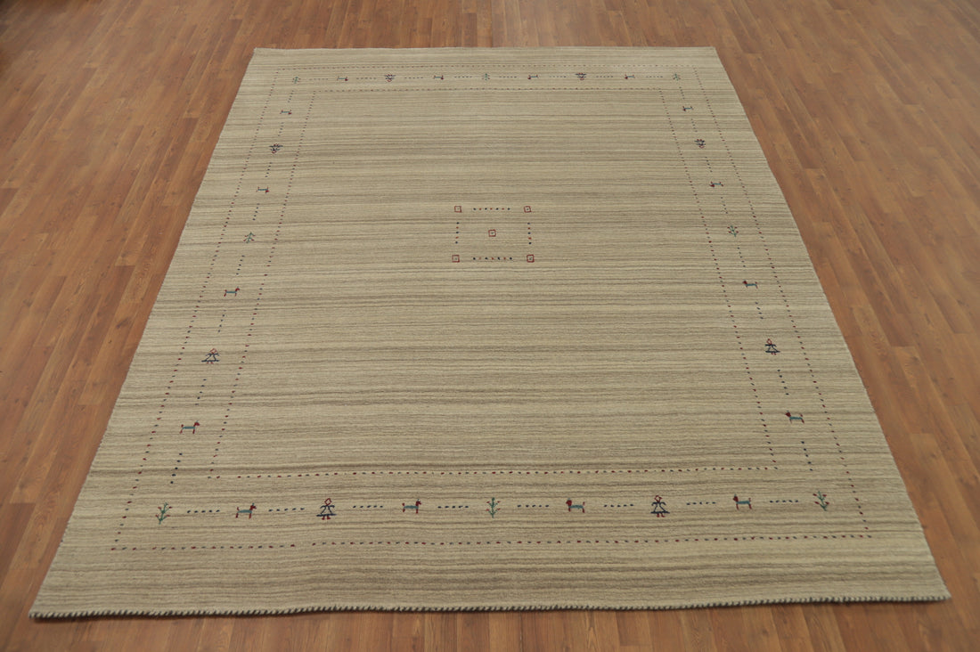 Tribal Gabbeh Oriental Area Rug 8x10