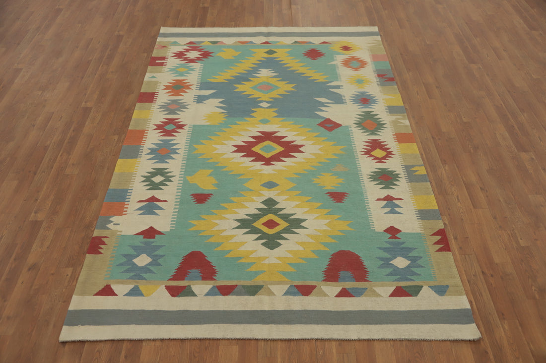 Tribal Kilim Oriental Area Rug 6x9