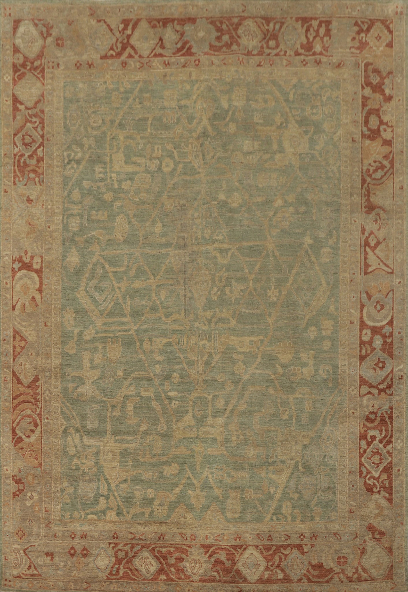 Vegetable Dye Ziegler Oriental Area Rug 8x10